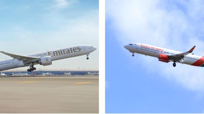 Photo: Emirates and Kenya Airways enter interline partnership to offer more travel options between Africa and the Middle East