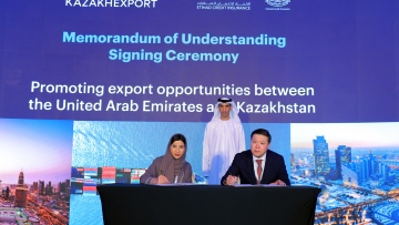 Photo: Etihad Credit Insurance, KazakhExport ink MoU to boost trade ties between UAE and Kazakhstan