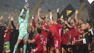 Photo: Egypt’s Al Ahly wins African Champions League with late goal against defending champion Wydad