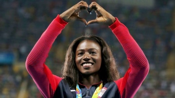 Photo: Former world 100m champion Bowie died from childbirth complications - reports