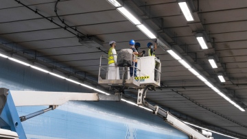 Photo: RTA upgrades tunnel lighting through 14,400 eco-friendly LED units