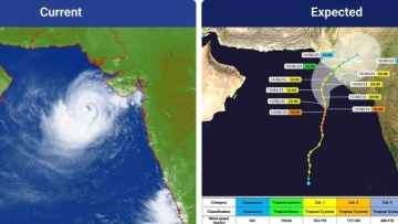 Photo: Tropical situation in Arabian Sea Biparjoy (NCM Report 7)