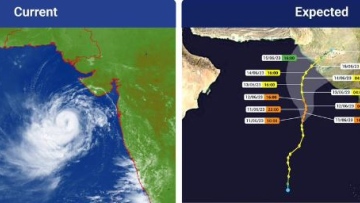 Photo: Tropical situation in Arabian Sea Biparjoy (NCM Report 6)