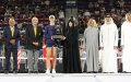 Photo: Latifa bint Mohammed crowns winner of Dubai Duty Free Tennis Championships